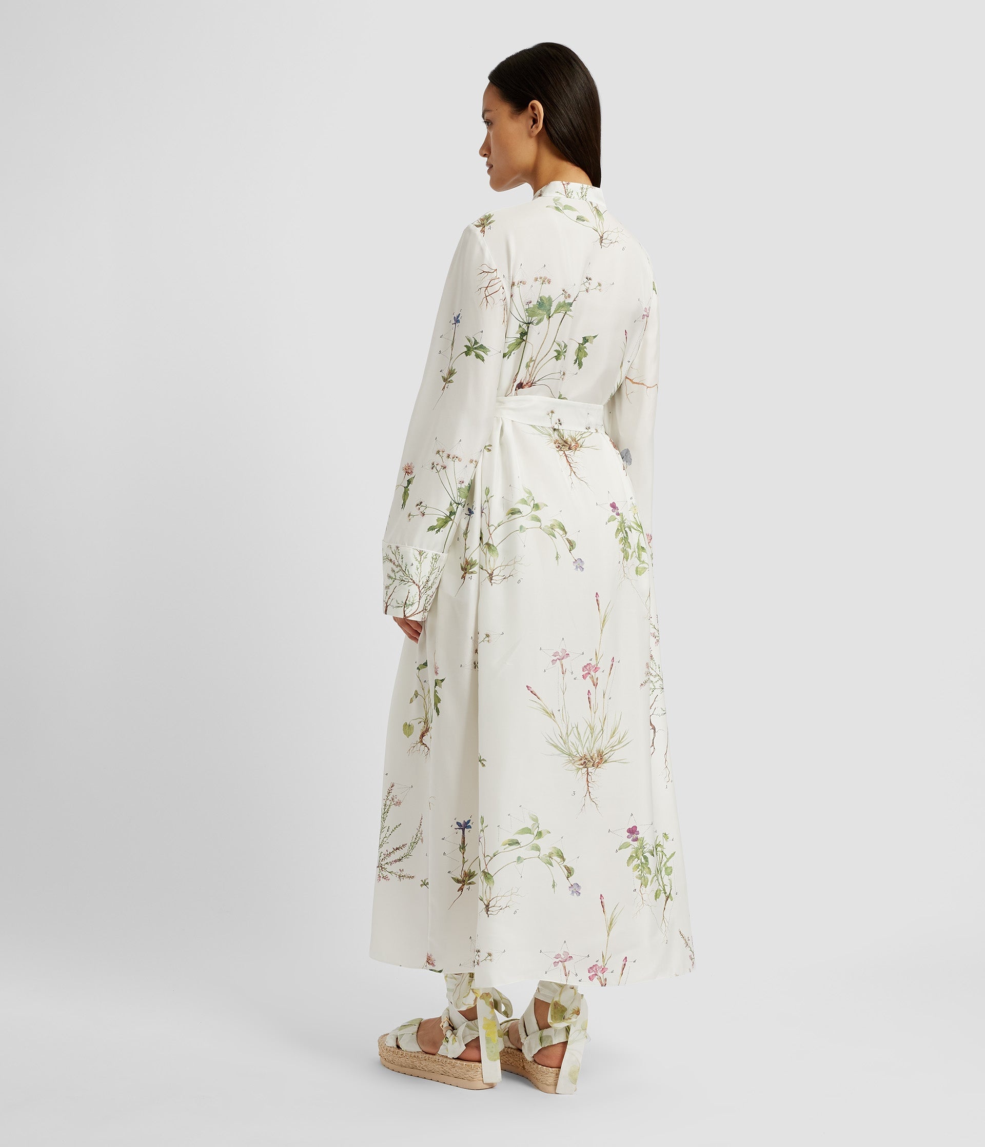 LONG SLEEVE MIDI DRESS - 3