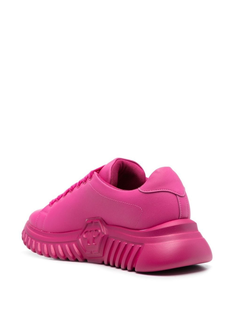 low-top lace-up sneakers 3