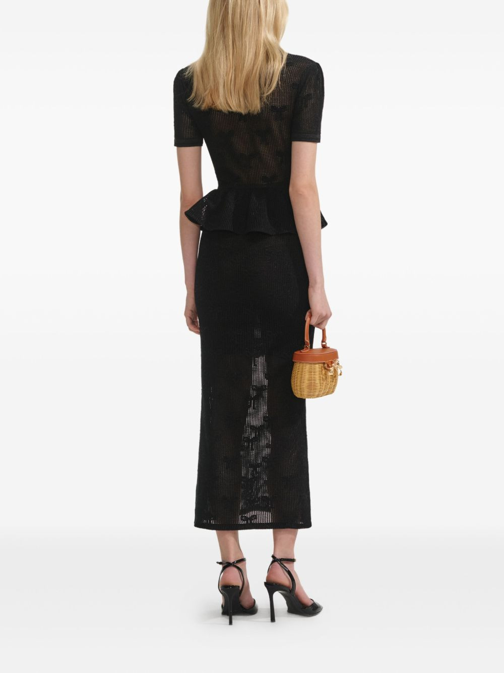 Self Portrait Women Midi Dress With Bow - 2