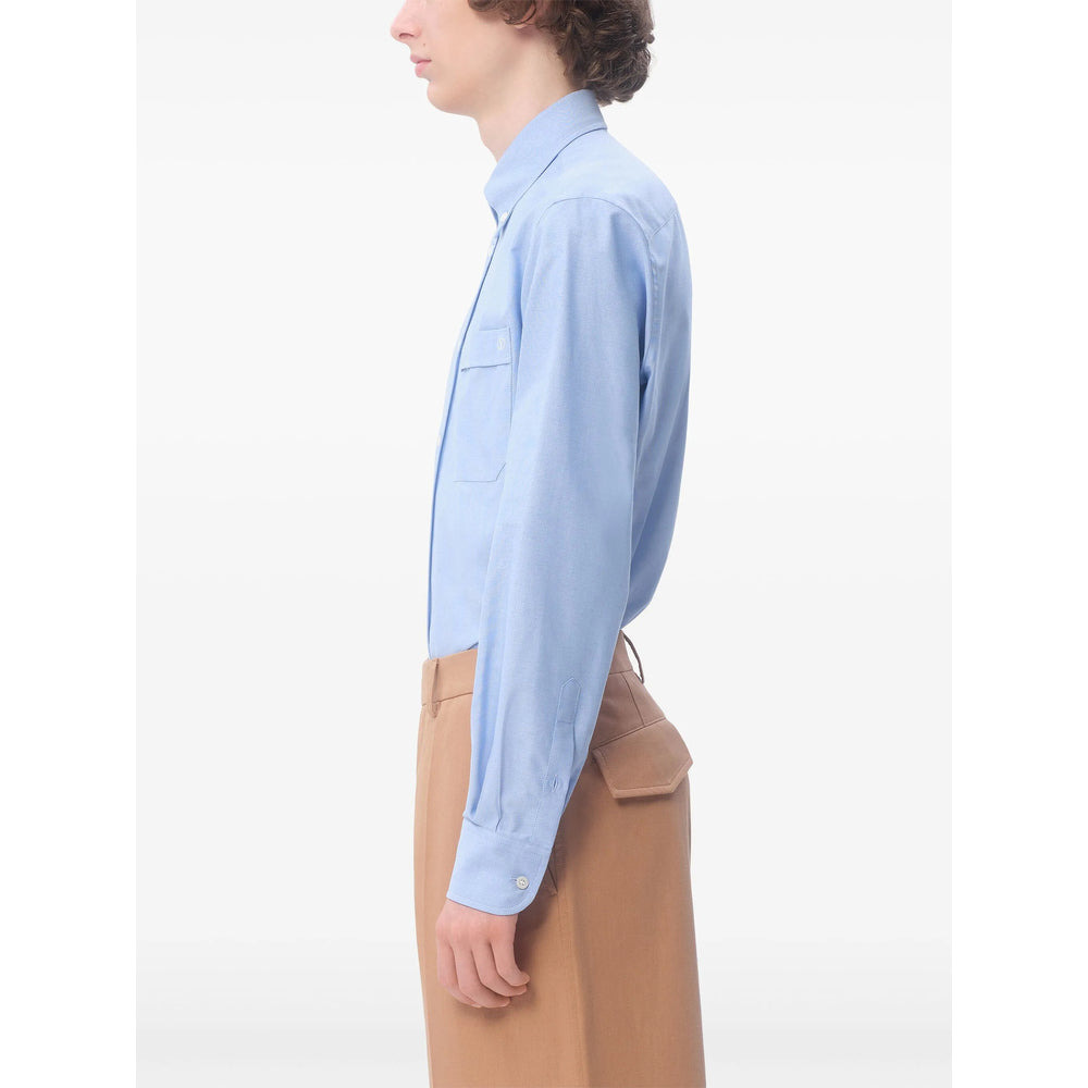 Valentino Blue Shirts Men - 3
