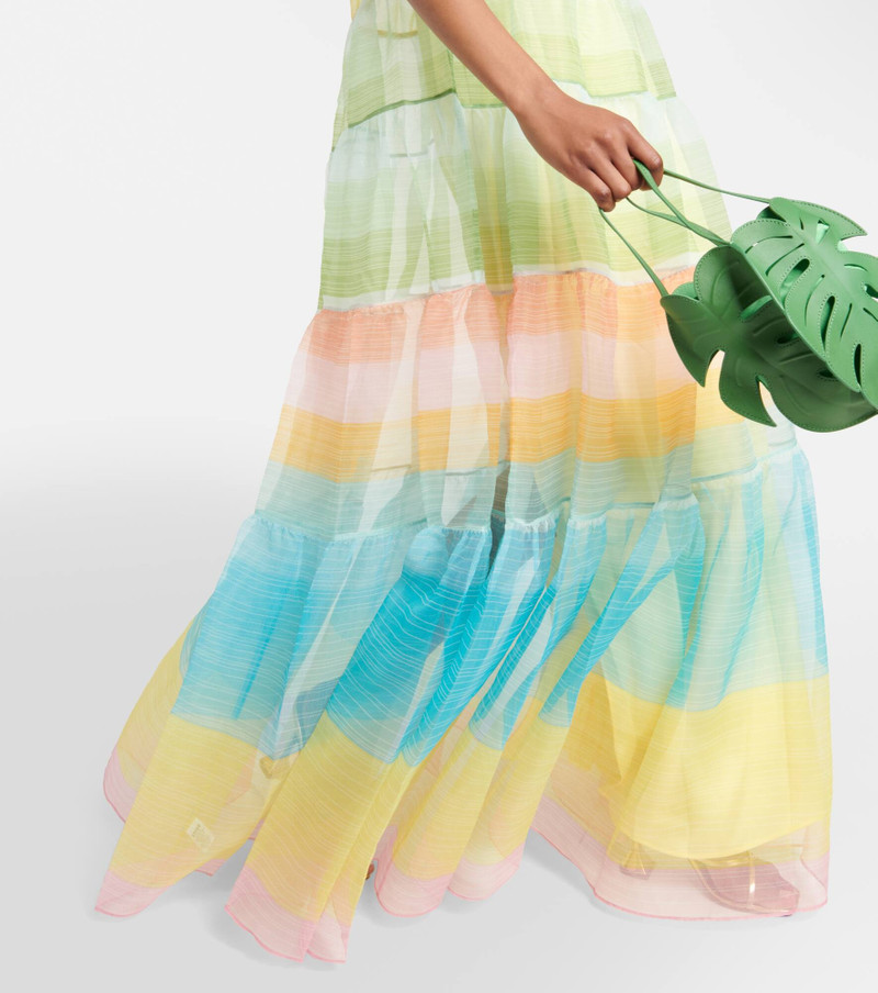 Hyacinth striped tiered organza dress 5