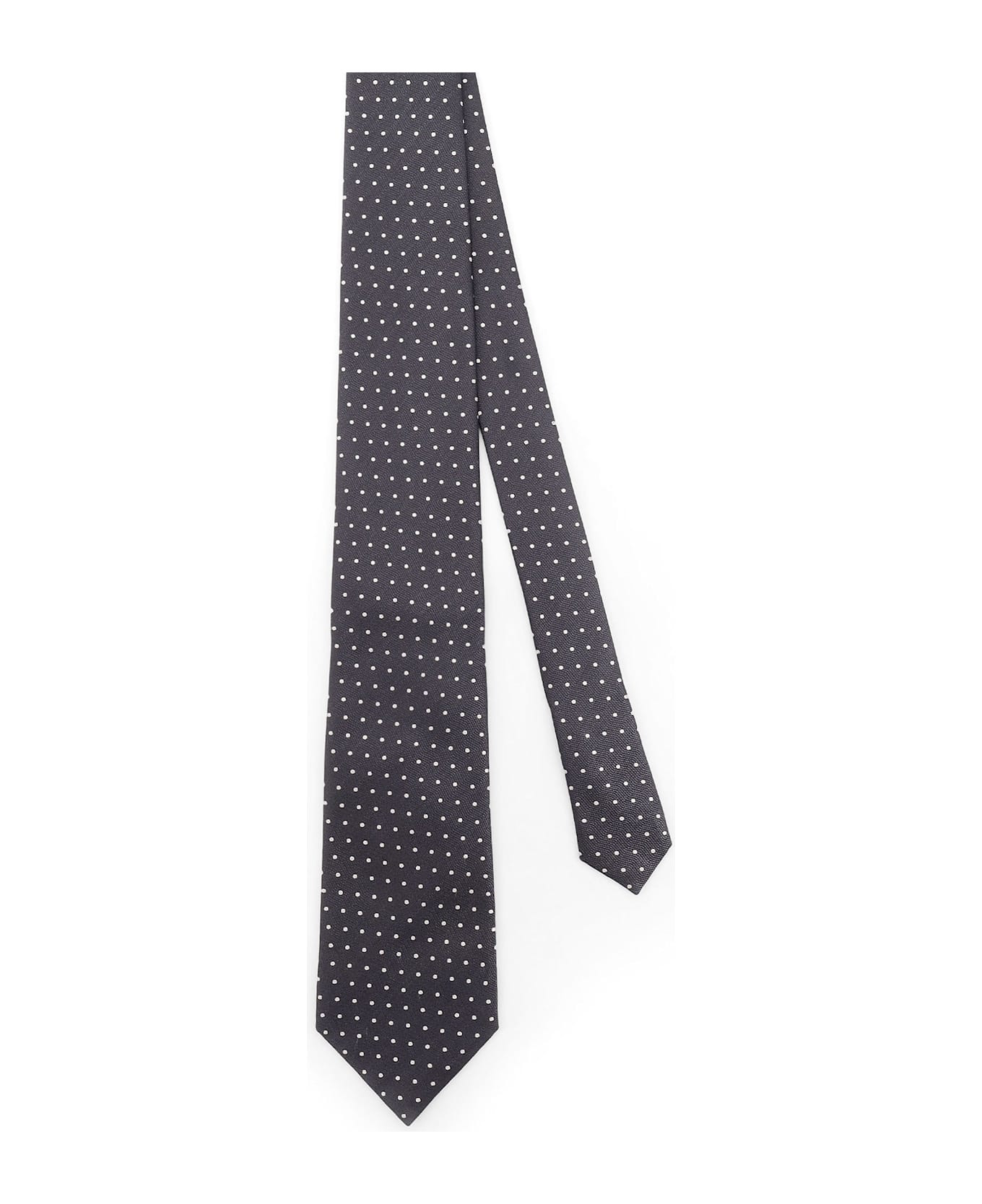 Silk Tie With Micro-fantasy - 2