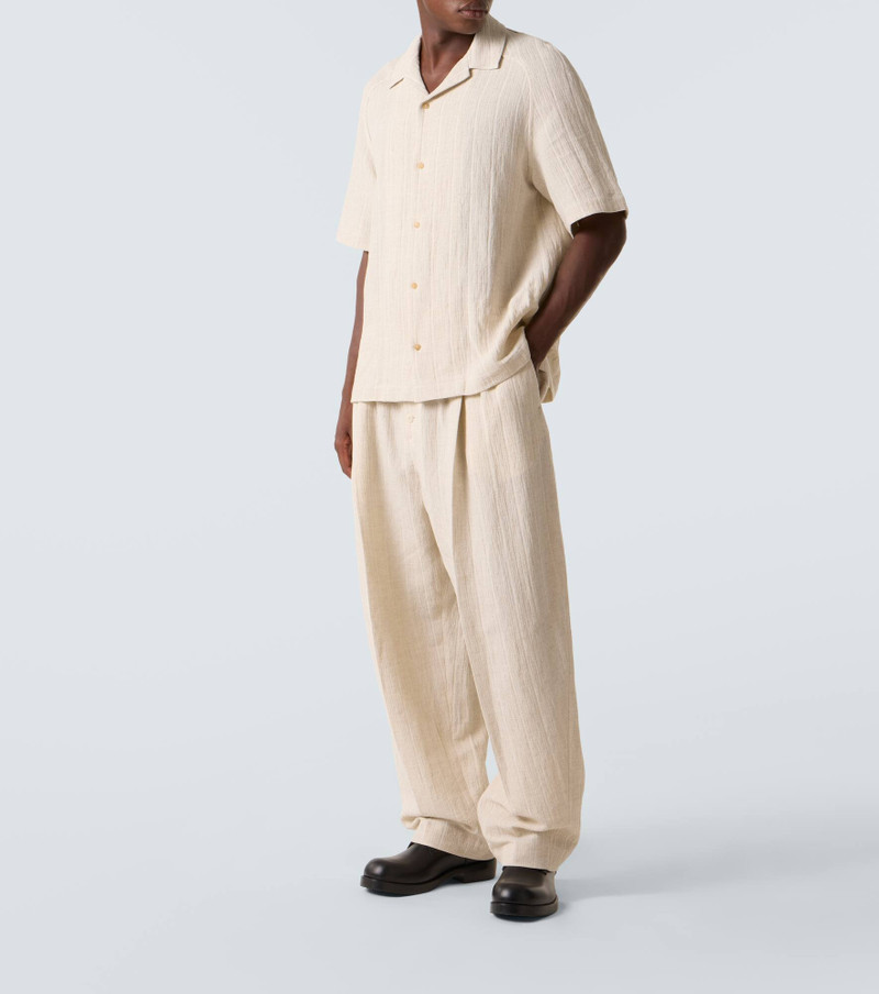 JACQUEMUS Fonccio jacquard bowling shirt outlook