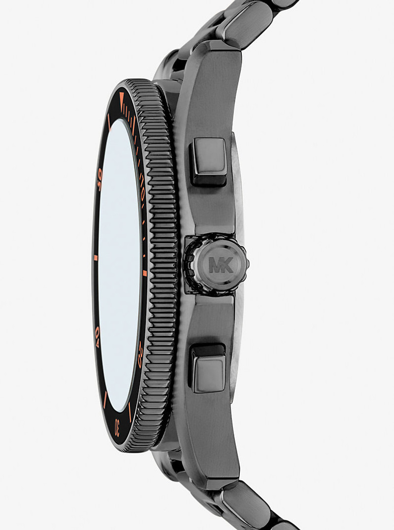 MICHAEL KORS Oversized Maritime Gunmetal Watch outlook