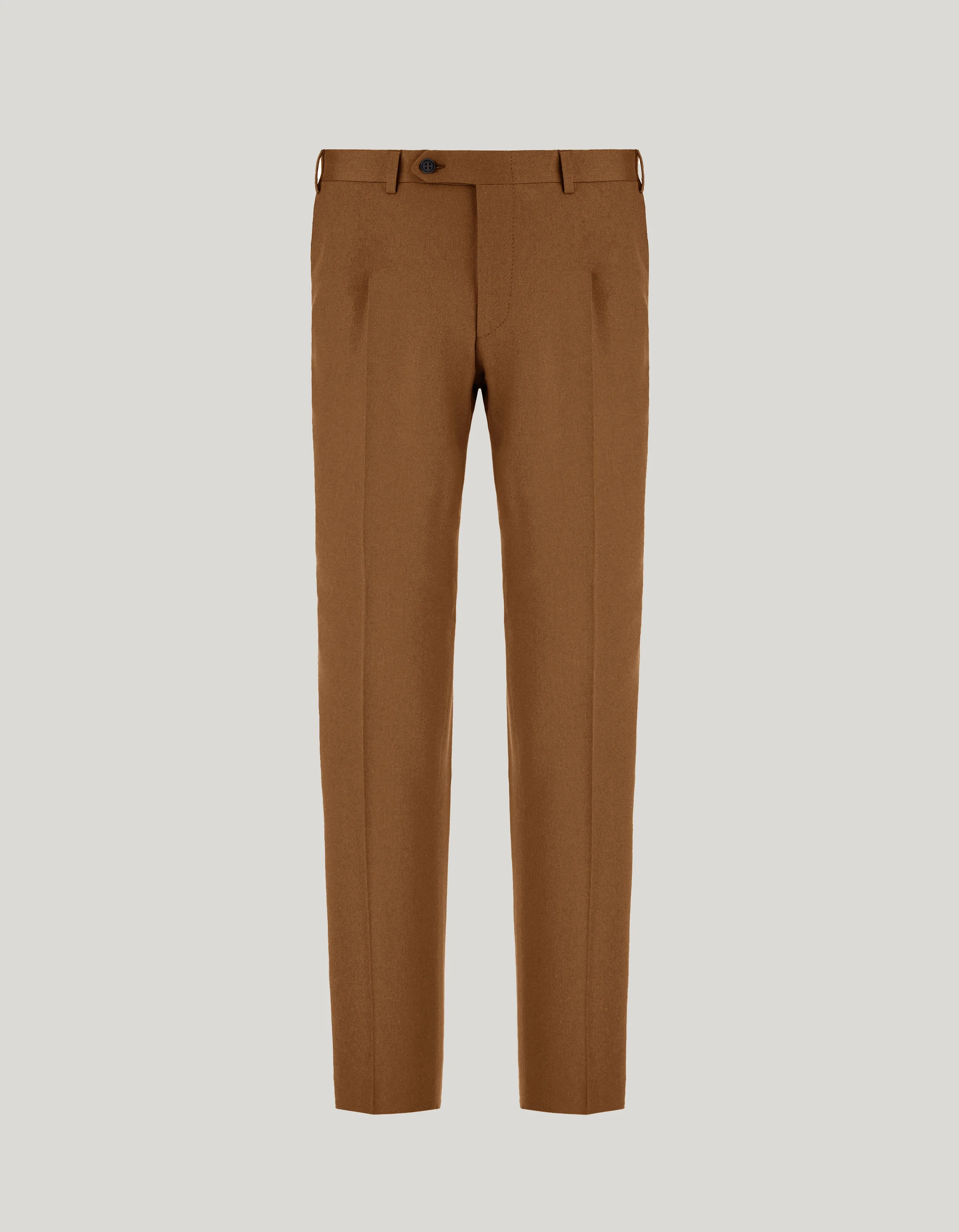SAND CANALI TRAVEL WOOL FLANNEL REGULAR-FIT PANTS - 1