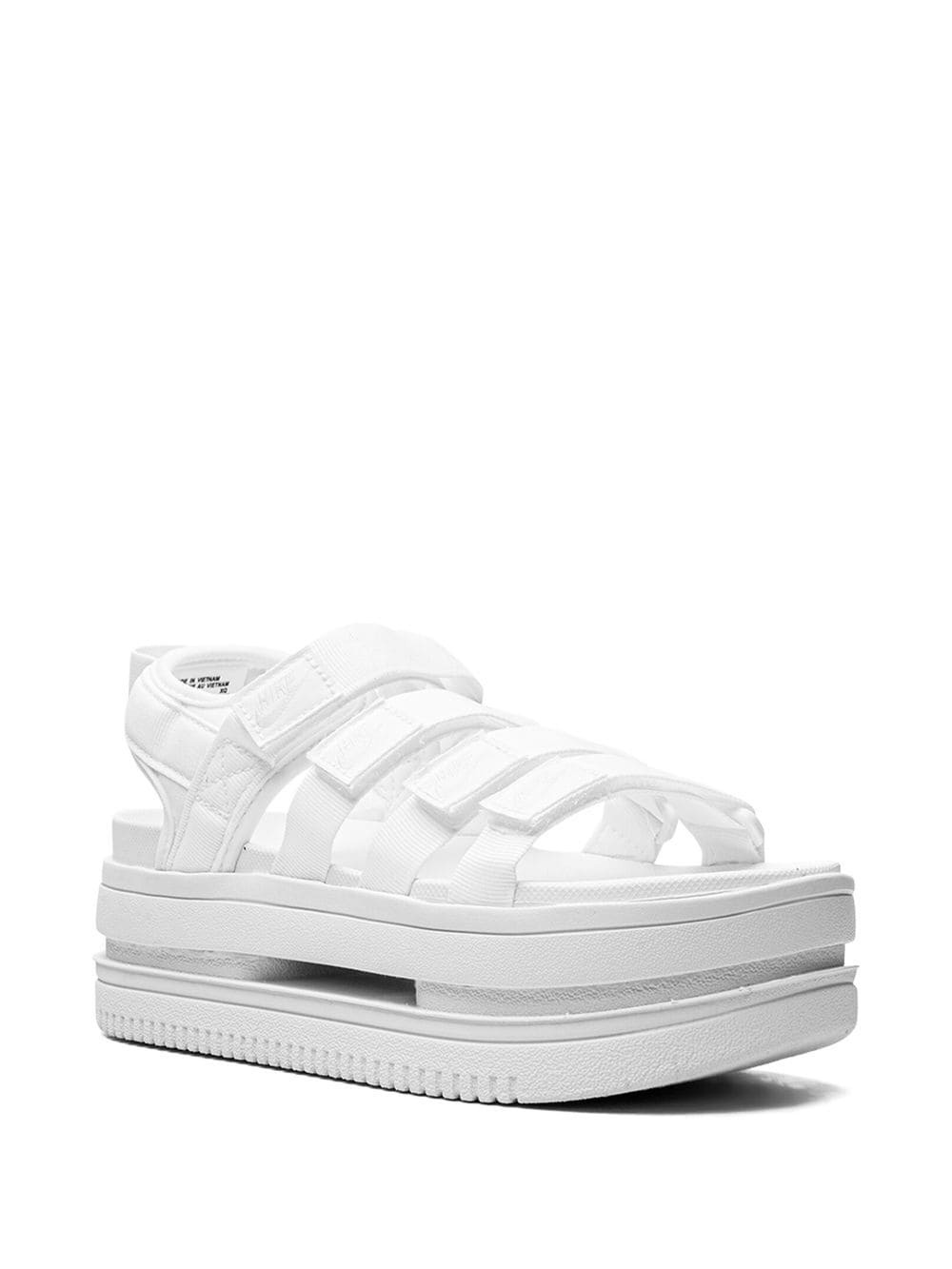 Icon "White/Pure Platinum" slides - 2