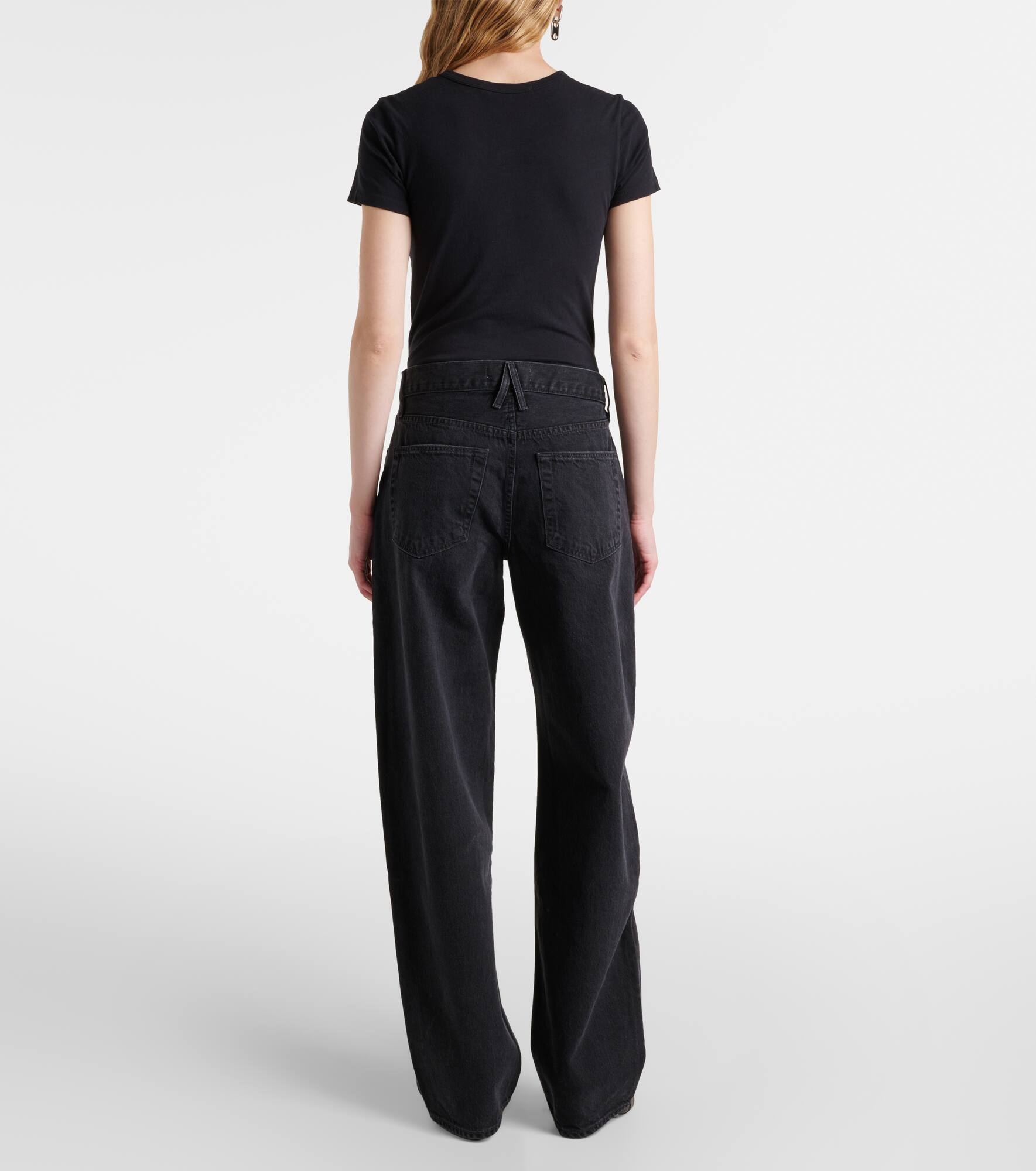 Tess Long high-rise barrel-leg jeans - 3