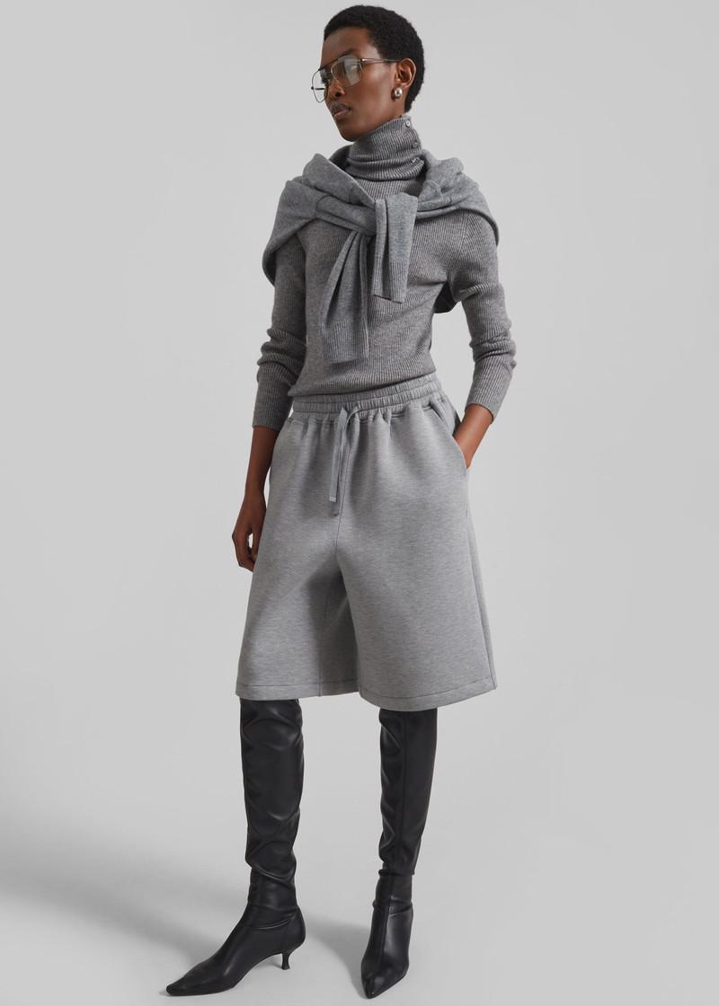 Rian Sweatshorts - Grey 1