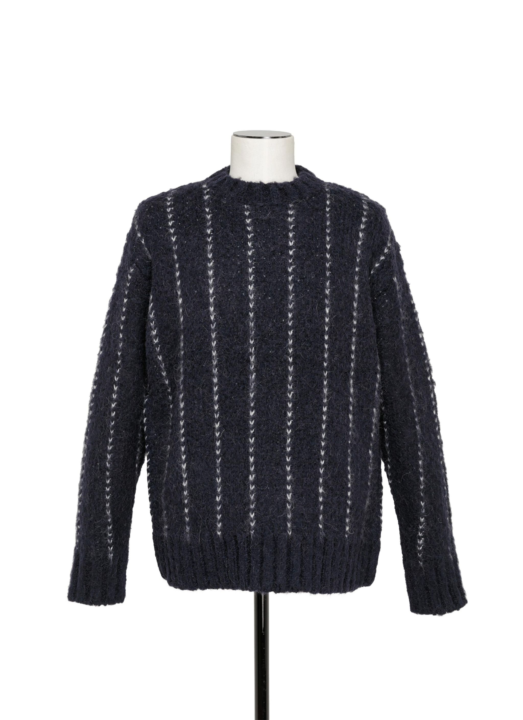 Jacquard Knit Pullover - 1