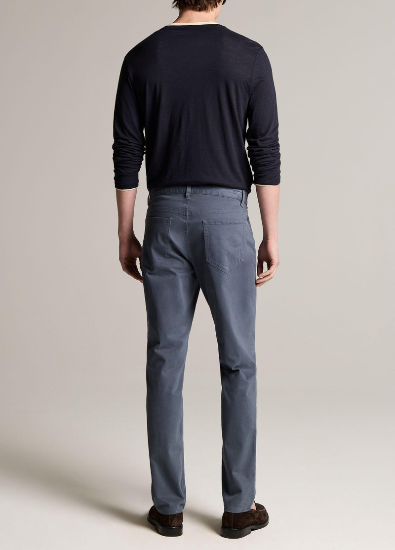 Vince Dylan Slim 5-Pocket Peached Stretch-Cotton Pant outlook