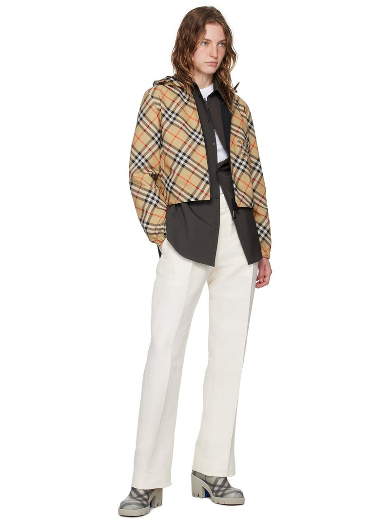 Burberry Off-White Lightweight Trousers outlook