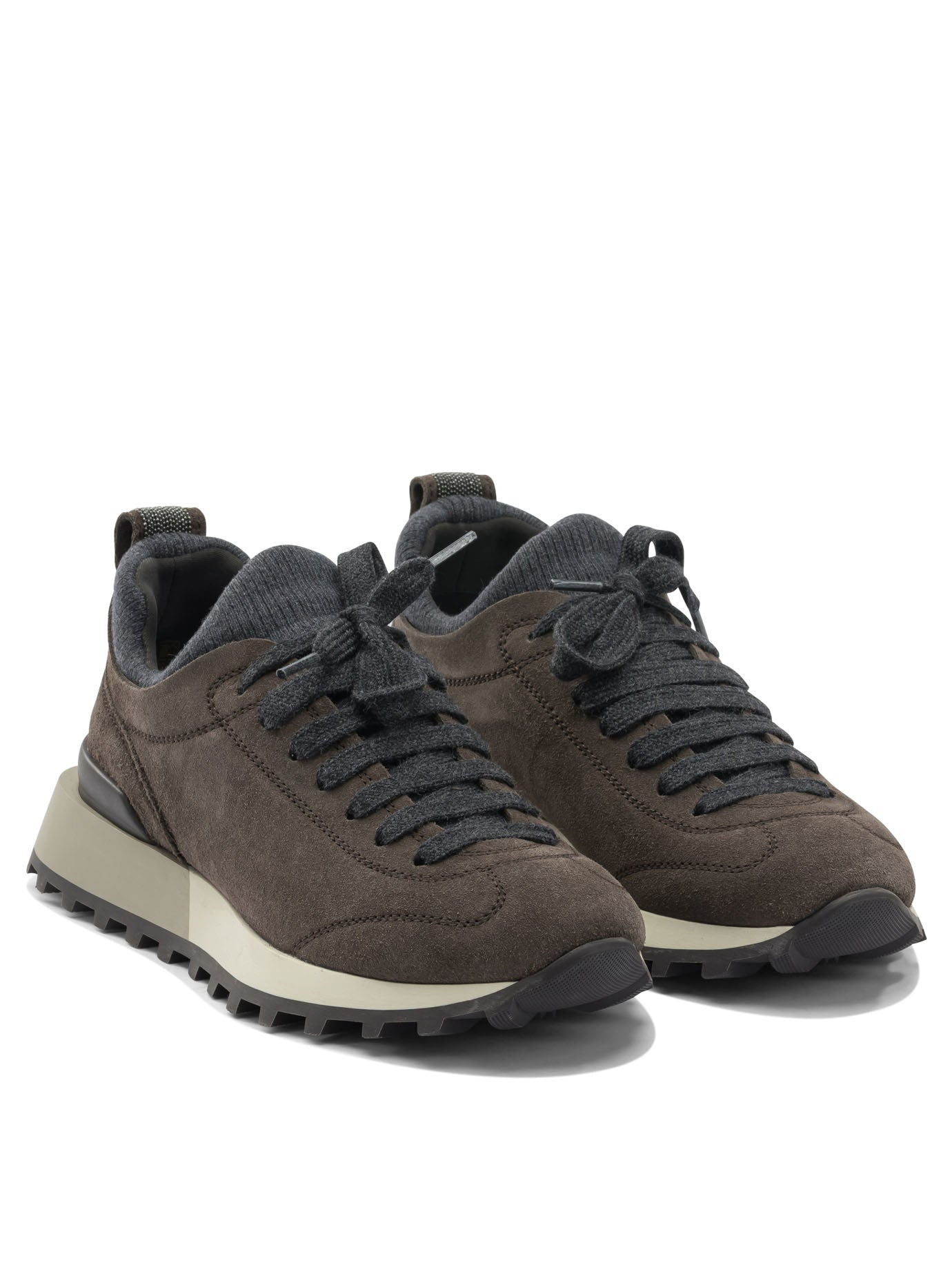 Brunello Cucinelli Suede Sneaker - 2