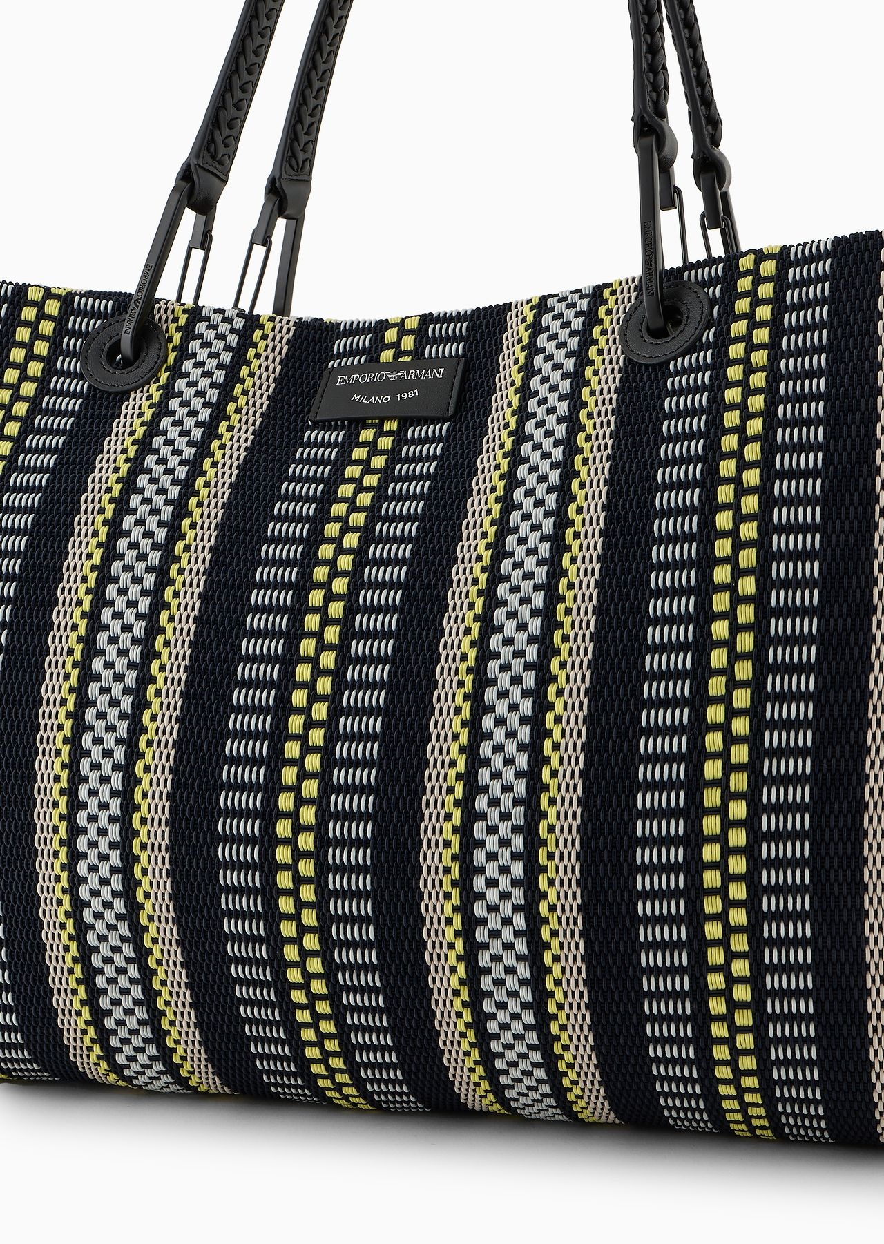 MyEA large basketweave shopper bag - 5