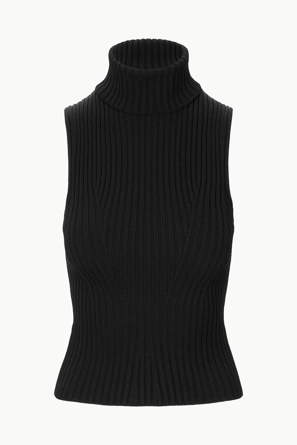 STAUD CALLUM TOP BLACK - 1
