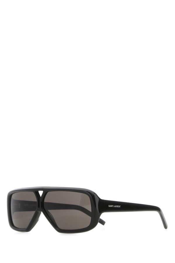 SAINT LAURENT SL 569 Y アヒエタ サンクラス 721219Y9901 1000 SchaferandweinerShops BA - Black 'SL 569 Y' sunglasses