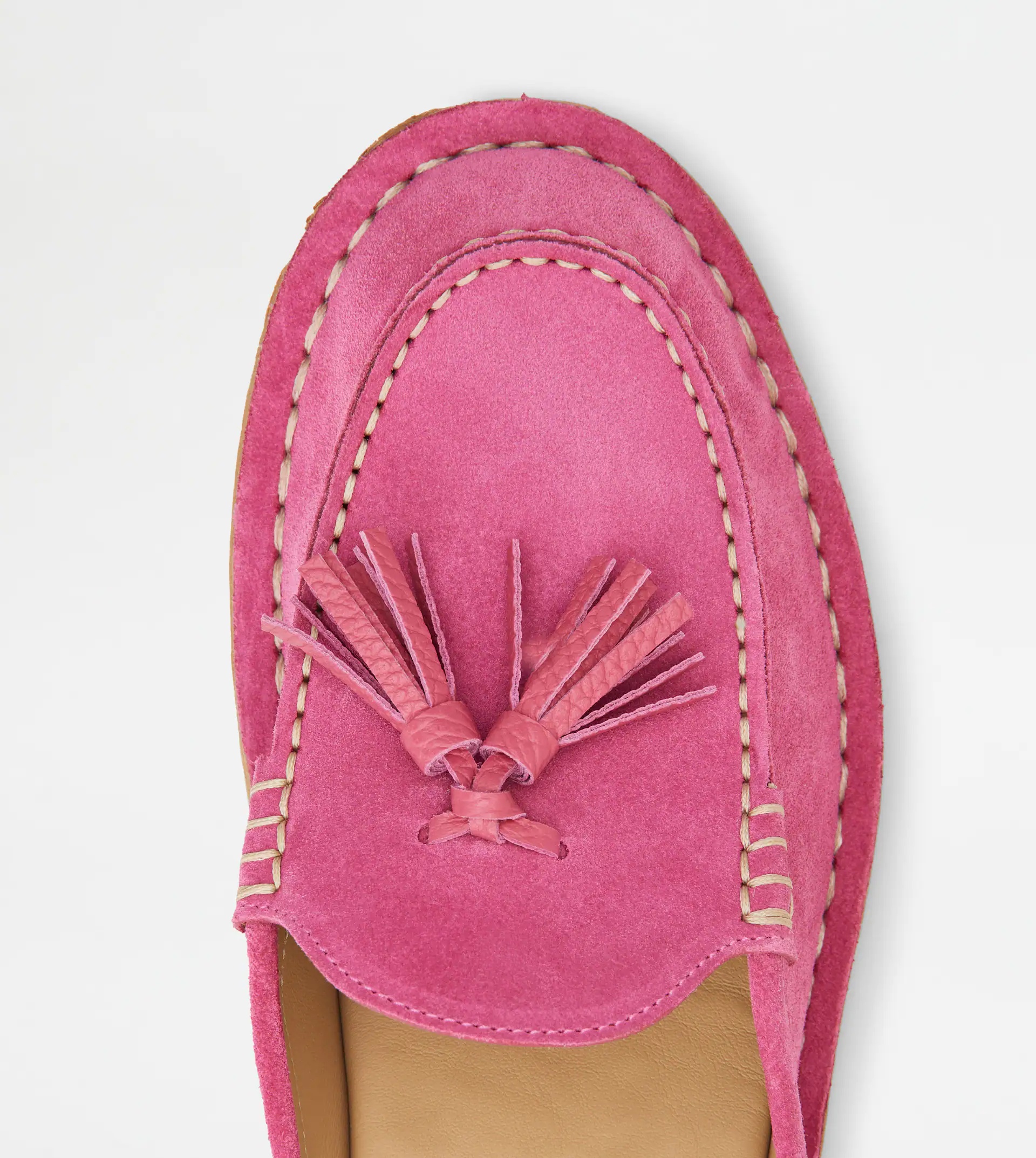 SABOTS IN SUEDE - PINK - 5