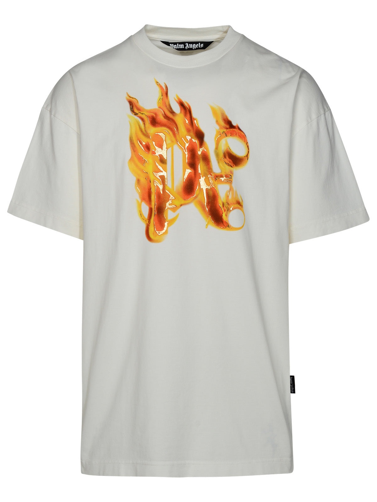 Palm Angels Man T-Shirt Burning Monogram - 1