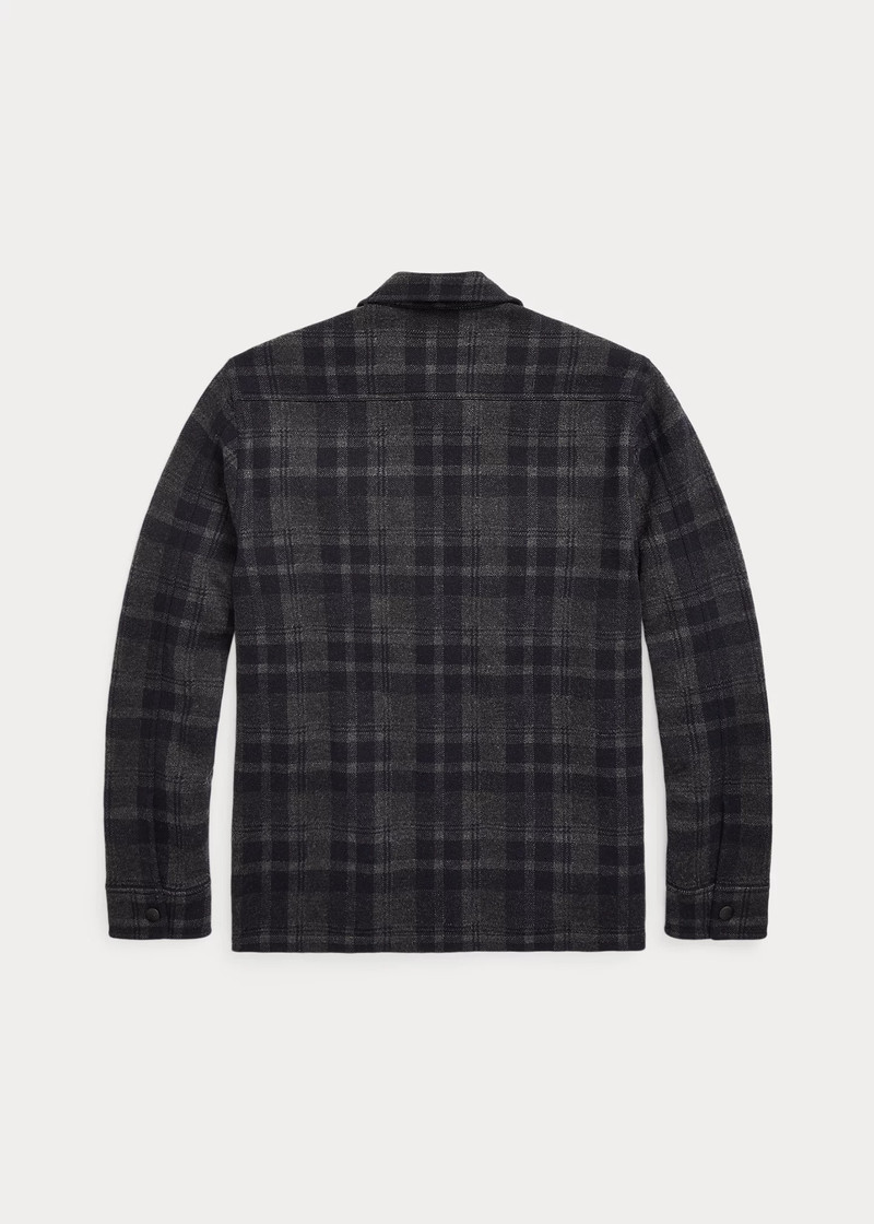 RRL by Ralph Lauren Plaid Wool Workshirt Sweater outlook