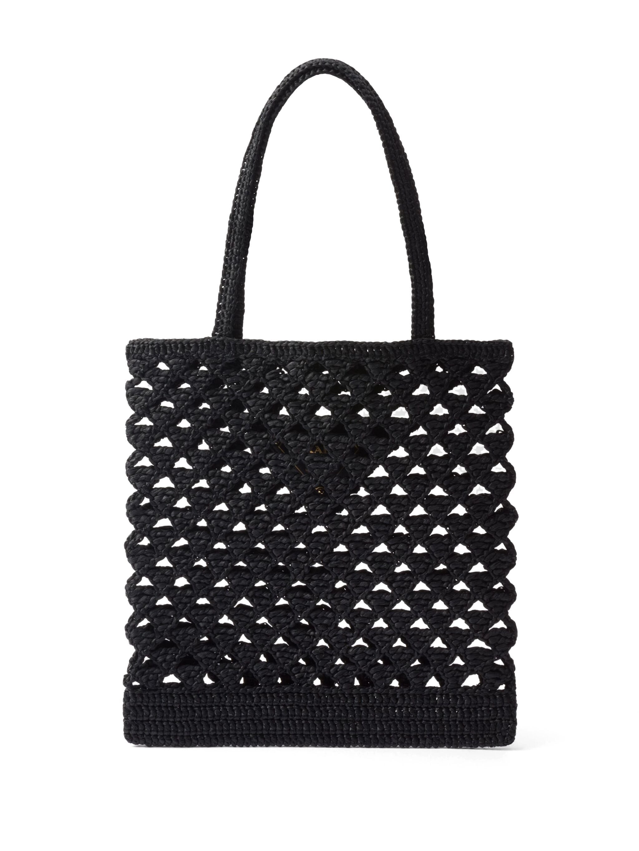 Woven Crochet Tote Bag - 2