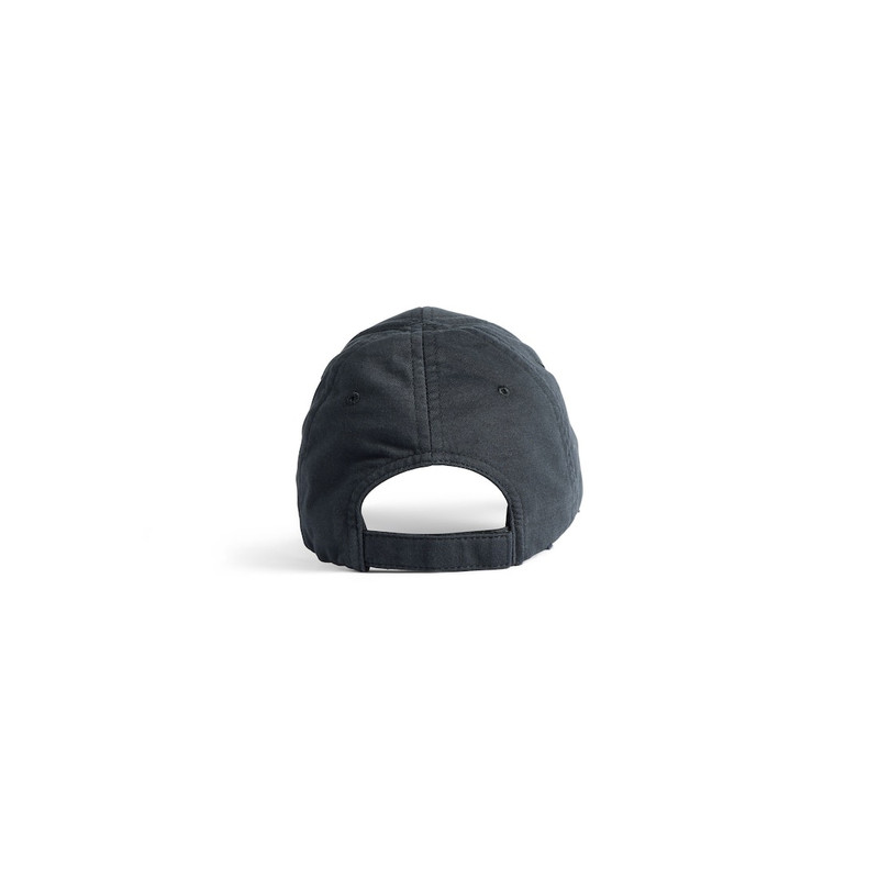 BALENCIAGA Men's New Year Series 25 - Cap in Black Faded outlook