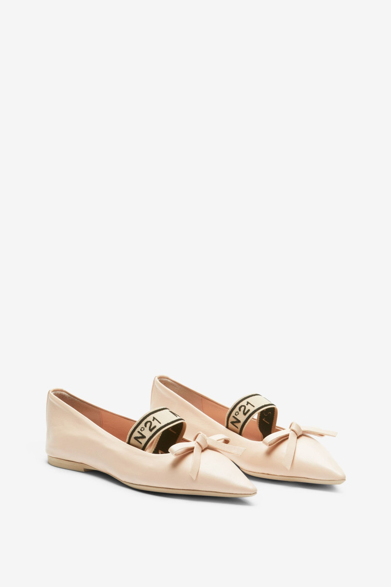 LEATHER BALLET PUMPS 2
