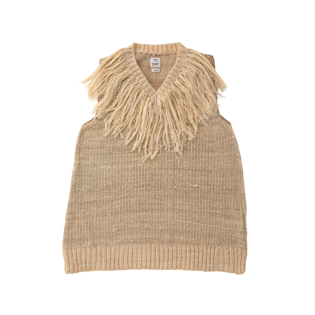 KNIT VEST ONE-PIECE W - 1