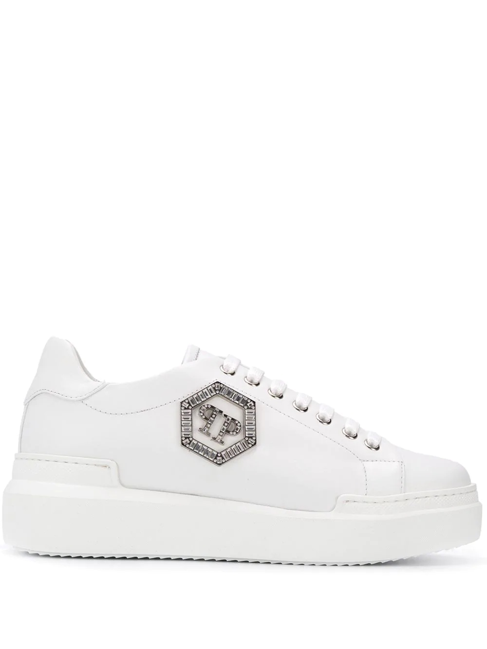 logo low-top sneakers - 1