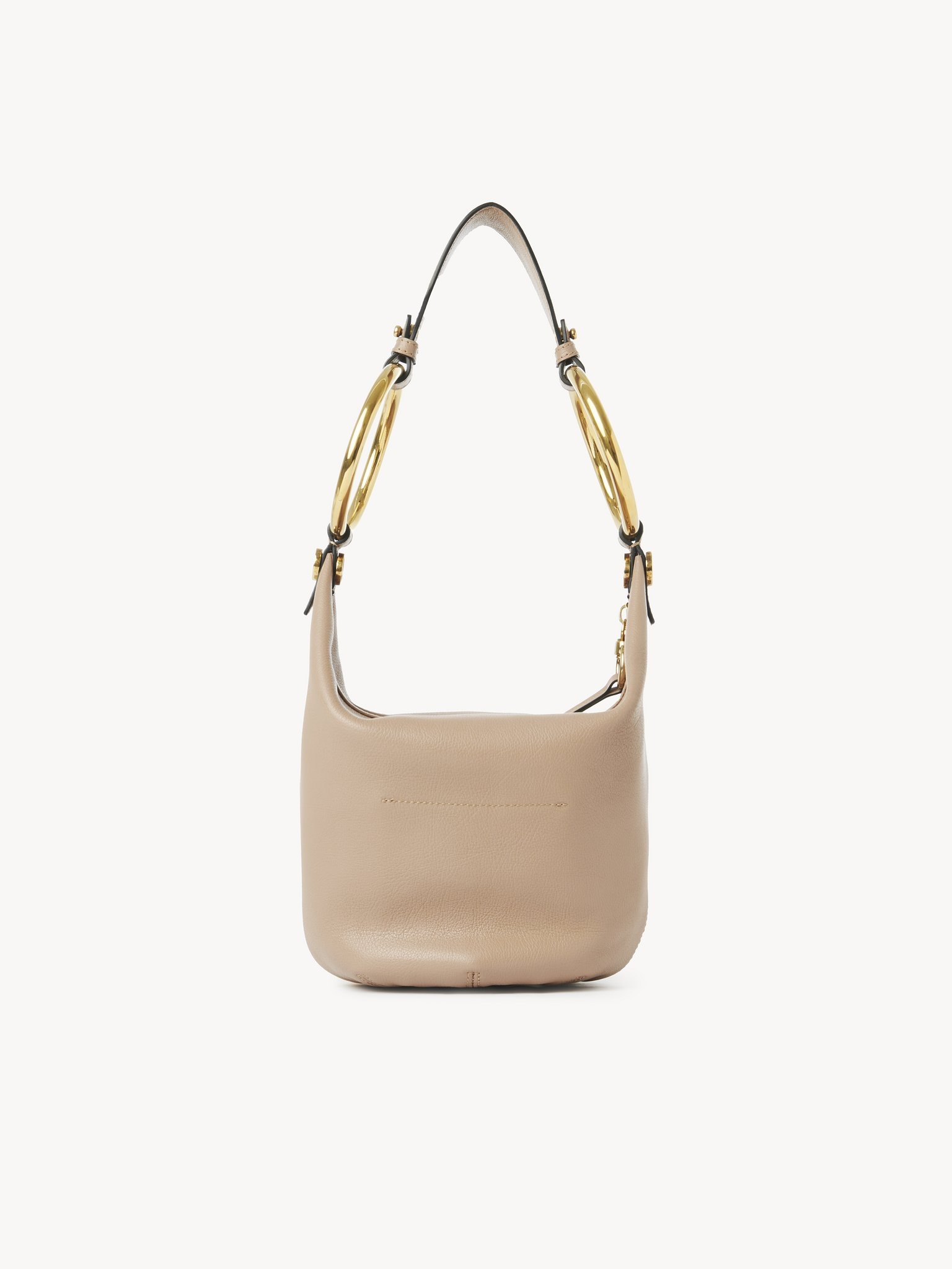 SMALL BRACELET HANDBAG IN GRAINED LEATHER - 4