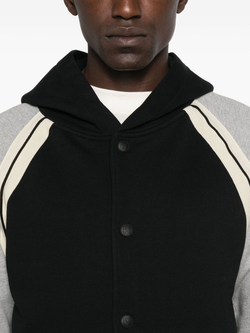 hooded baseball jacket - 5