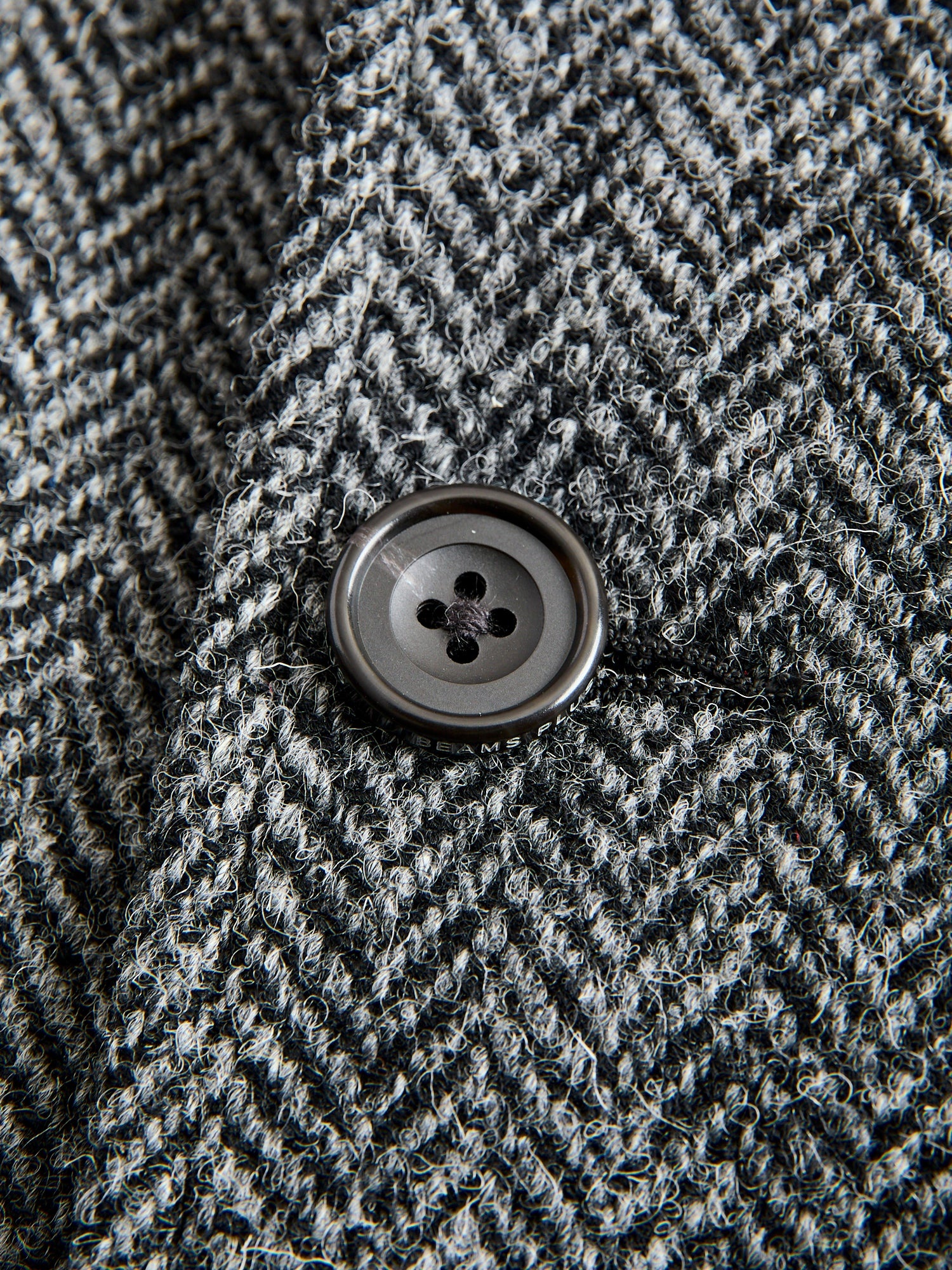 3B Comfort Harris Tweed Jacket in Grey Herringbone - 8