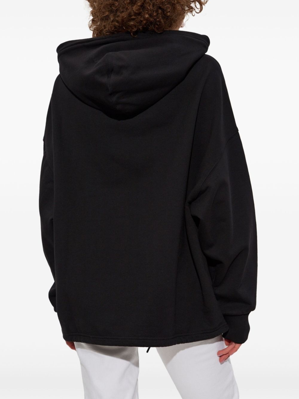 logo-appliqué hoodie - 4