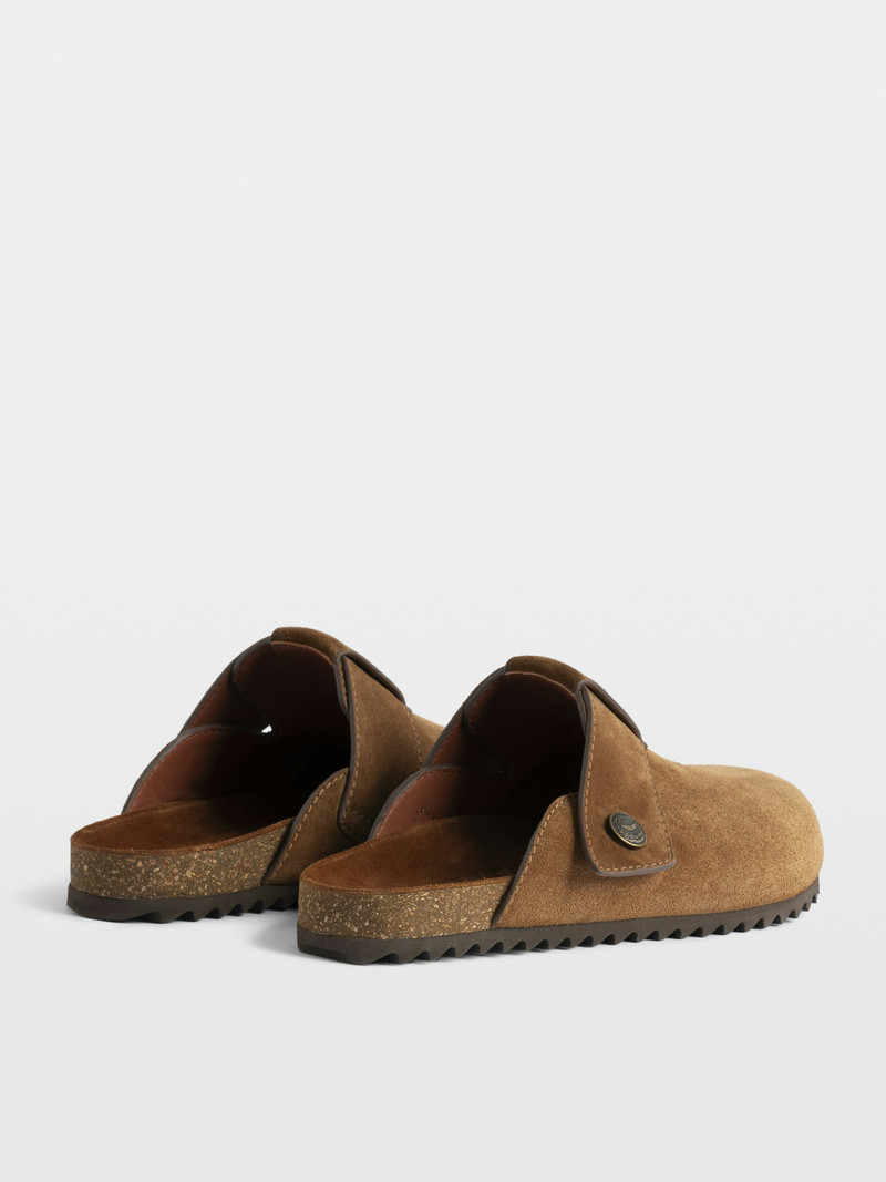 Santa Fe Suede Clogs 4