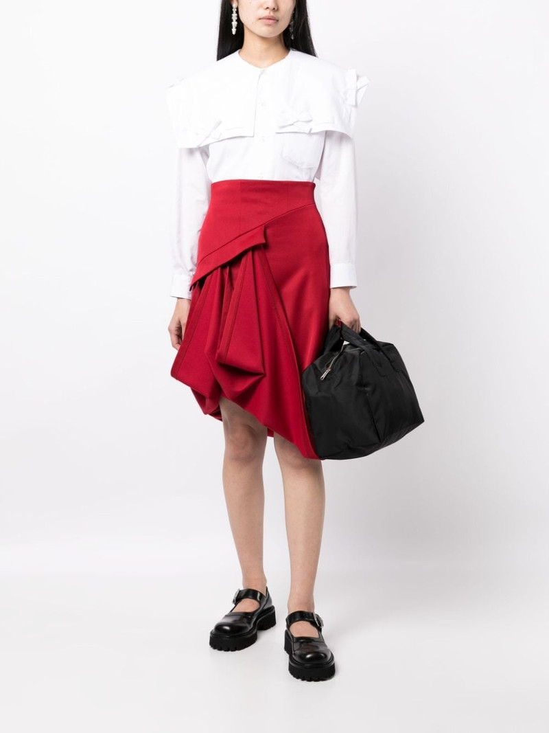 Comme Des Garçons zipped tote bag outlook