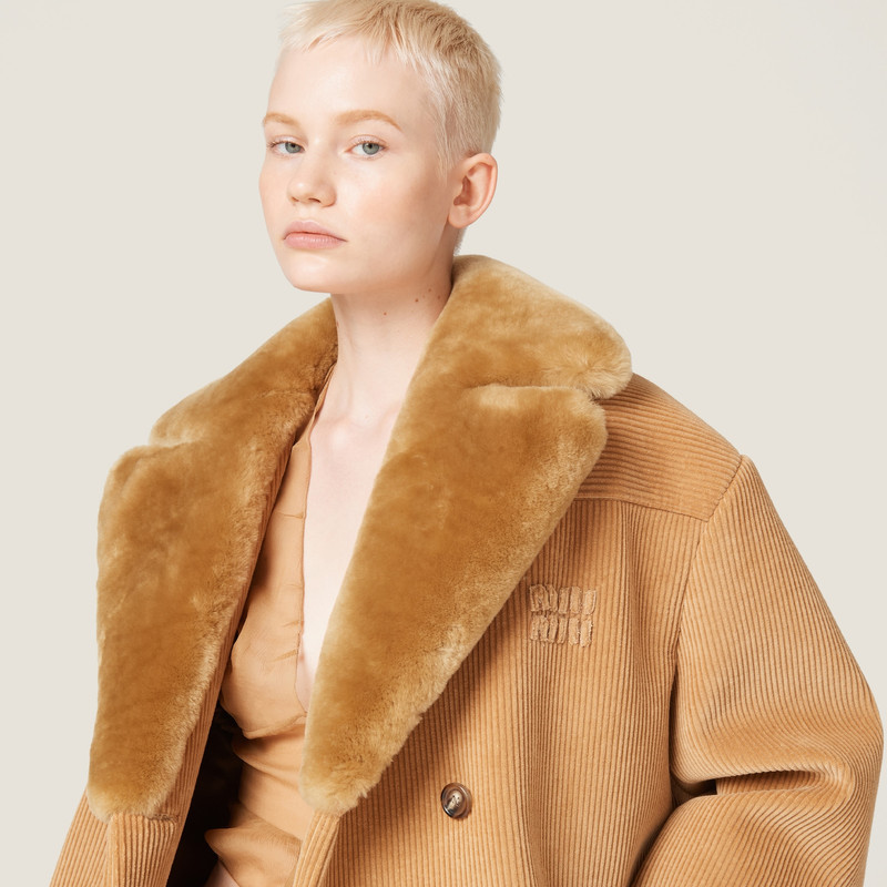 Corduroy blouson jacket 3