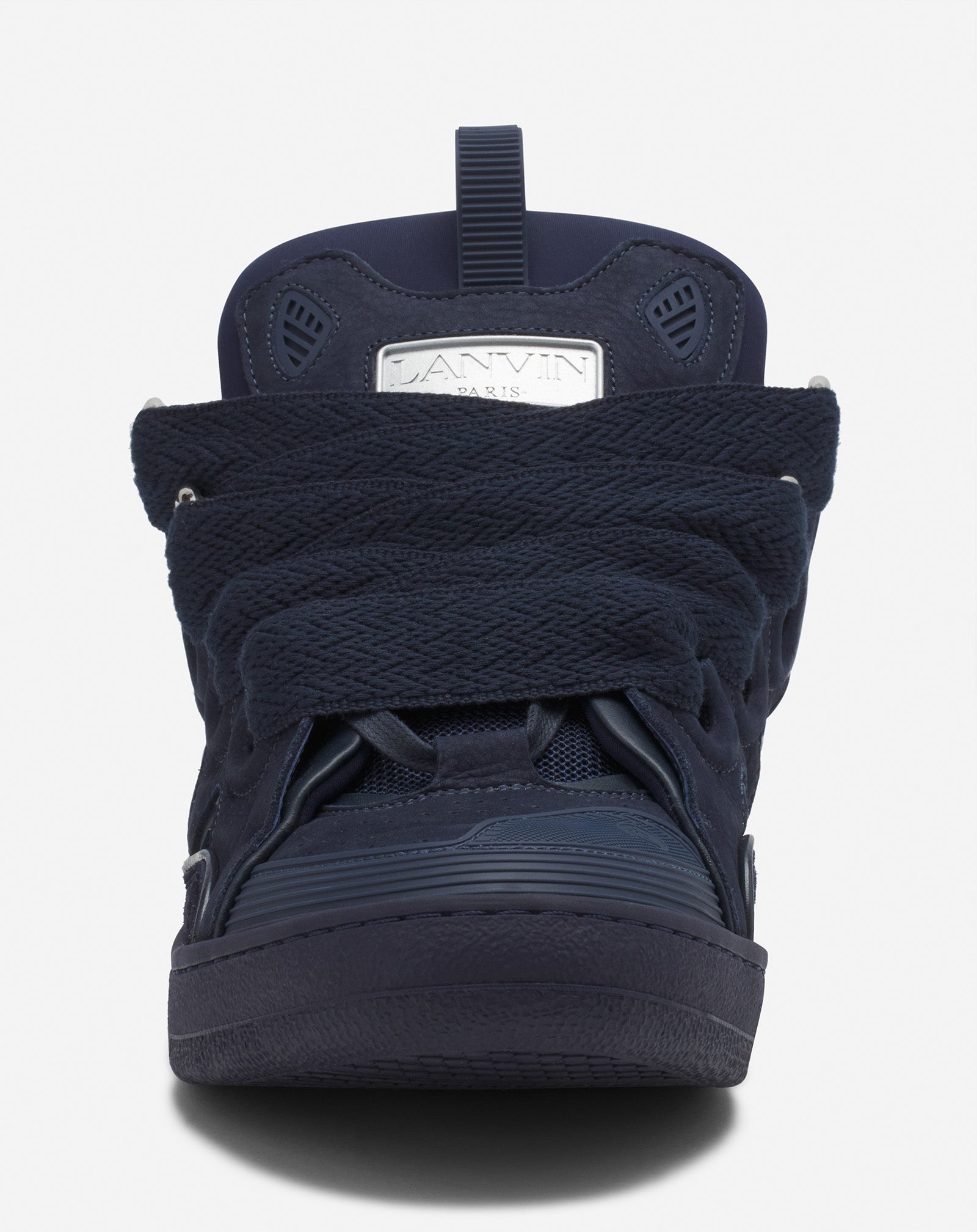 LEATHER CURB SNEAKERS - 7