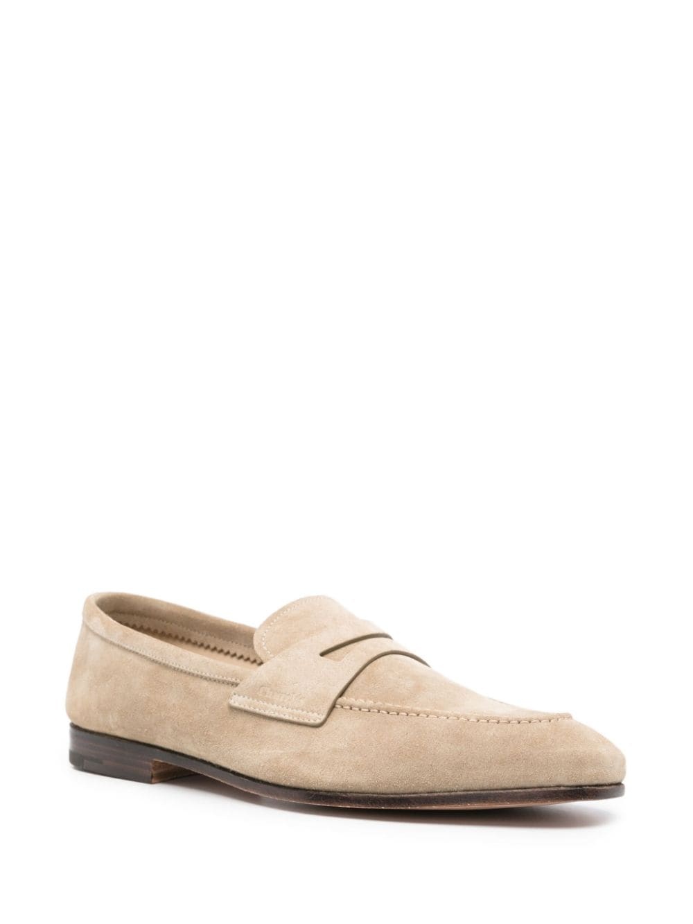 suede slip-on loafers - 2