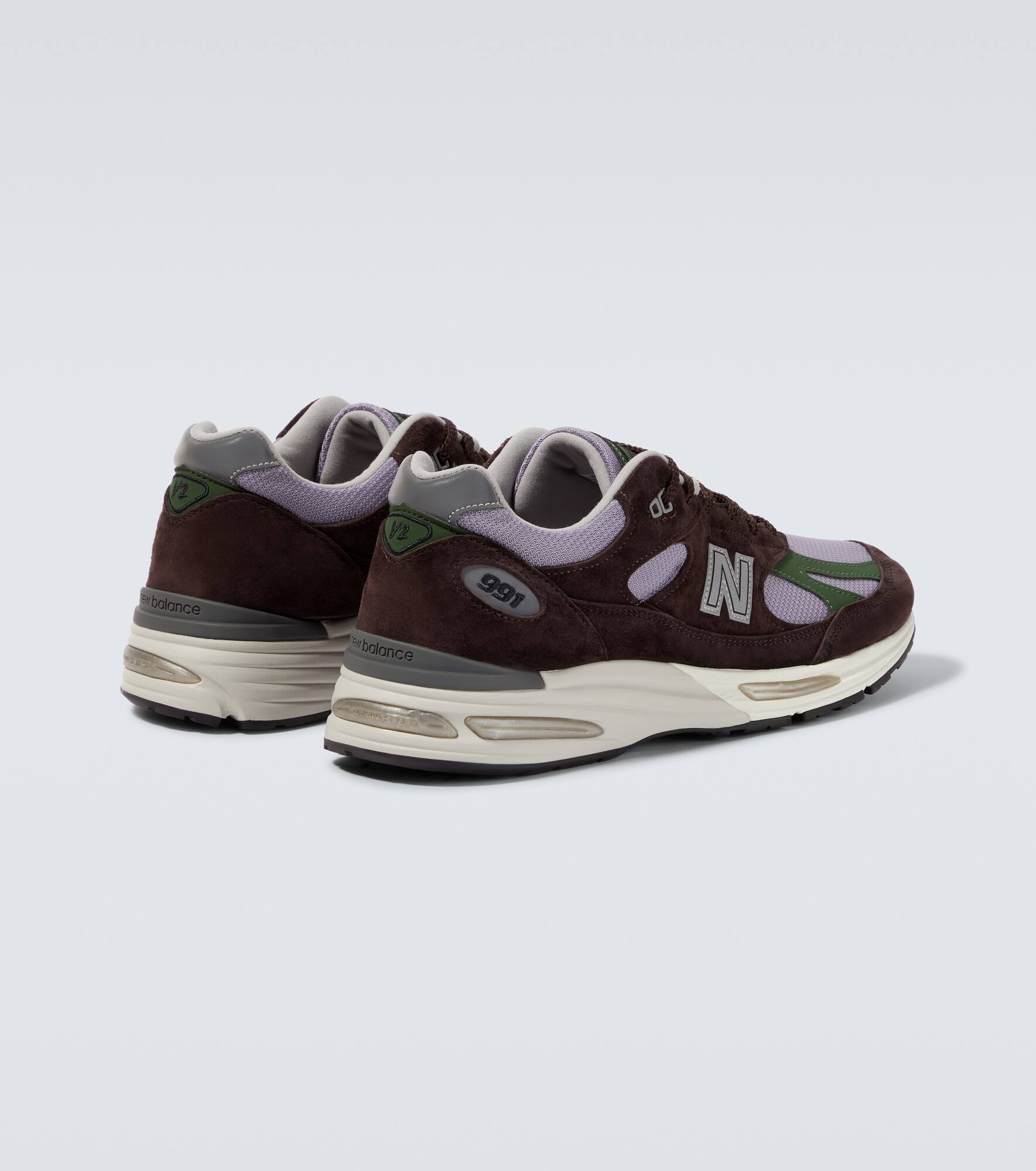 991v2 suede-trimmed sneakers - 6