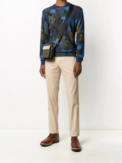 Etro camouflage-pattern jumper outlook