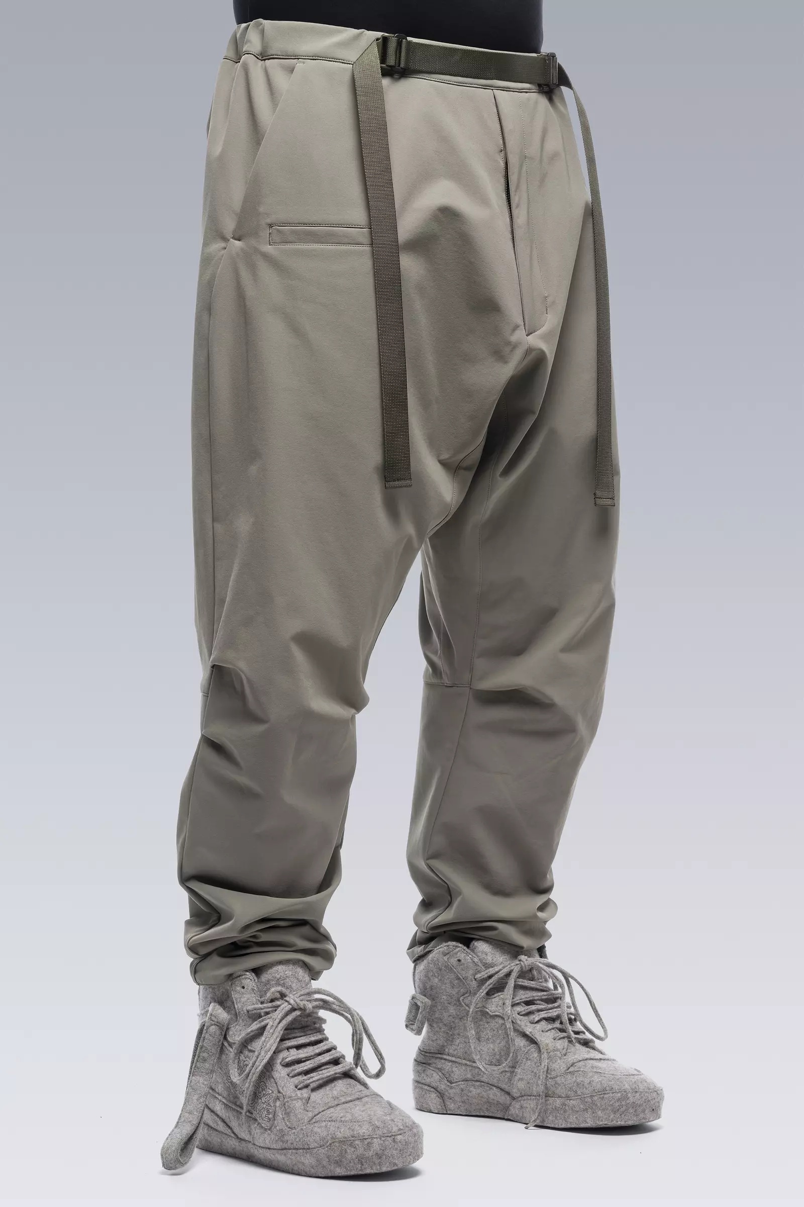 P15-DS schoeller® Dryskin™ Drawcord Trouser Alpha Green - 3