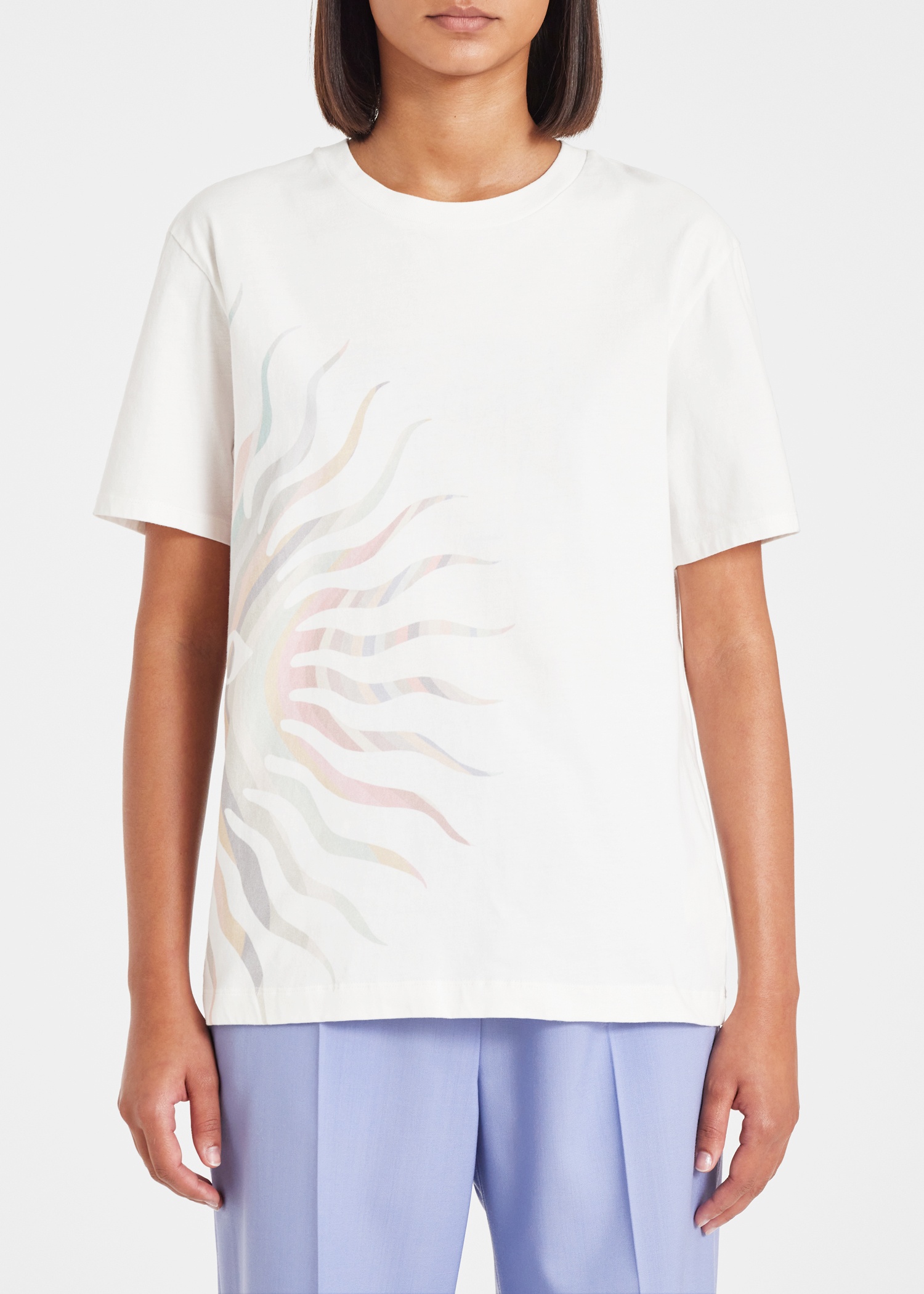 Women's 'Swirl Sun' T-Shirt - 4