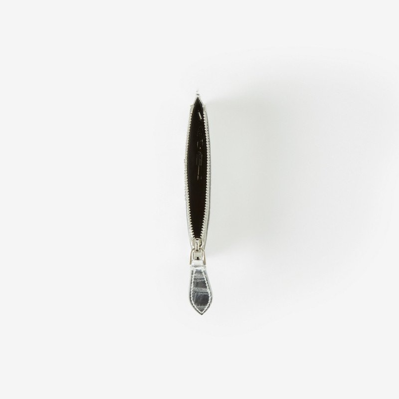 Embossed Leather Coin Case with Strap 4