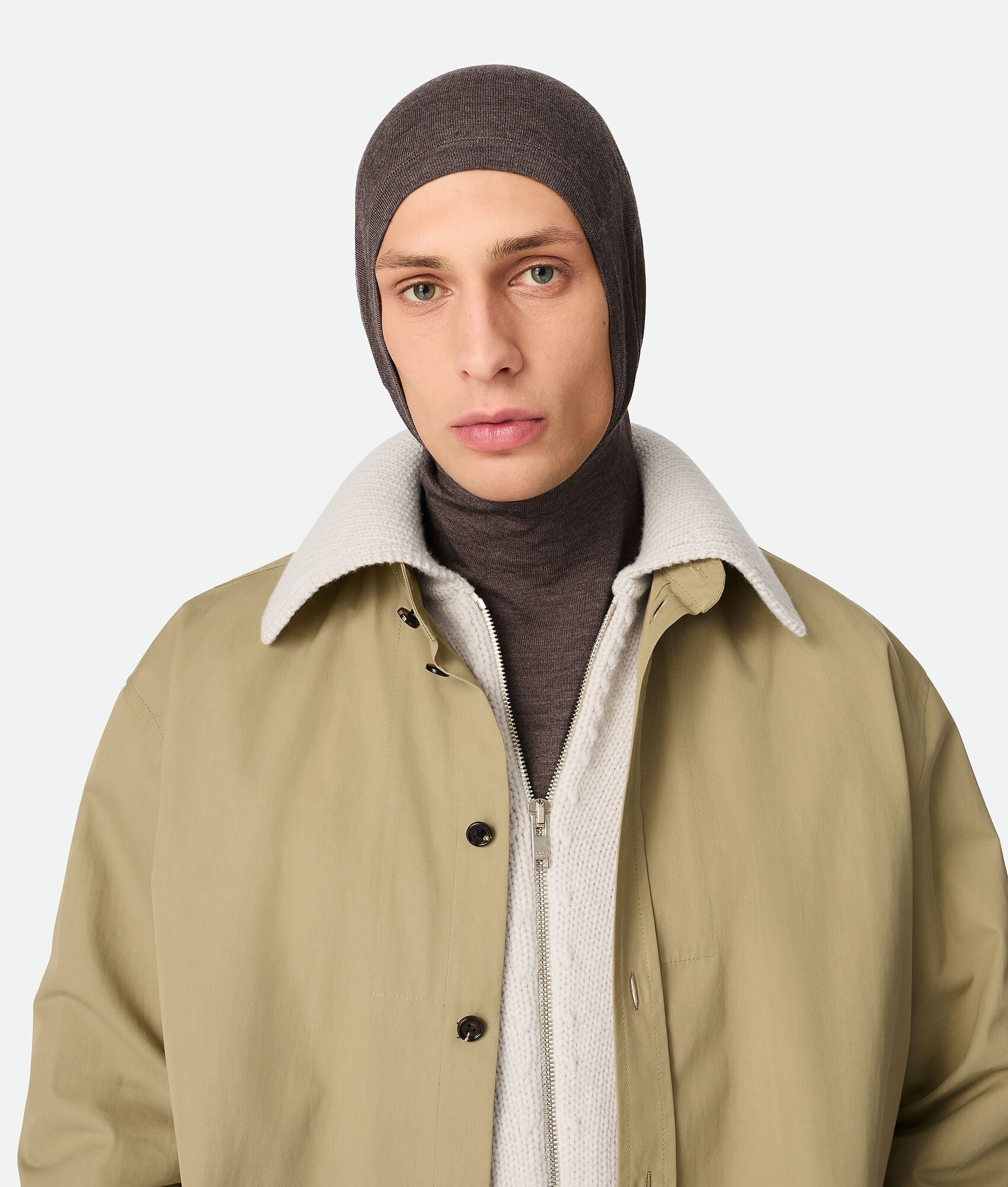 Light Fine Cashmere Hooded Jumper - 3