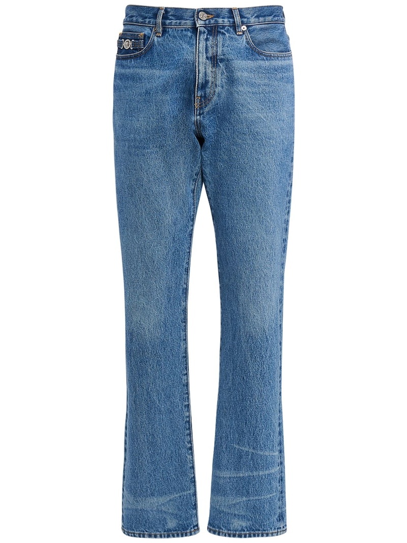 Cotton denim jeans - 1