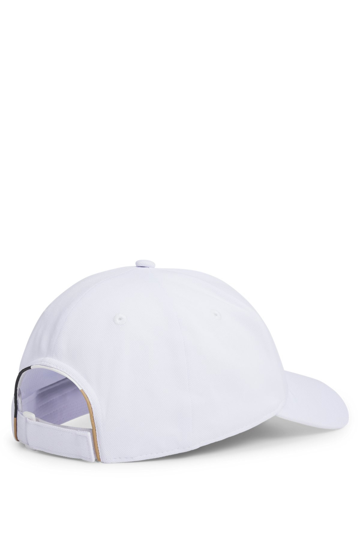 MESH-PIQUÉ CAP WITH TONAL LOGO - 3
