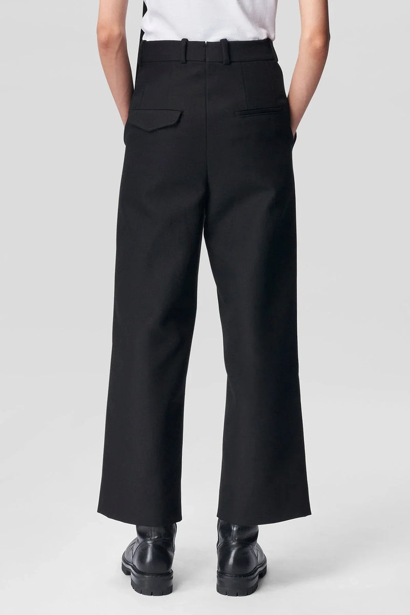 Kylie Cropped High Waist Trousers - 3