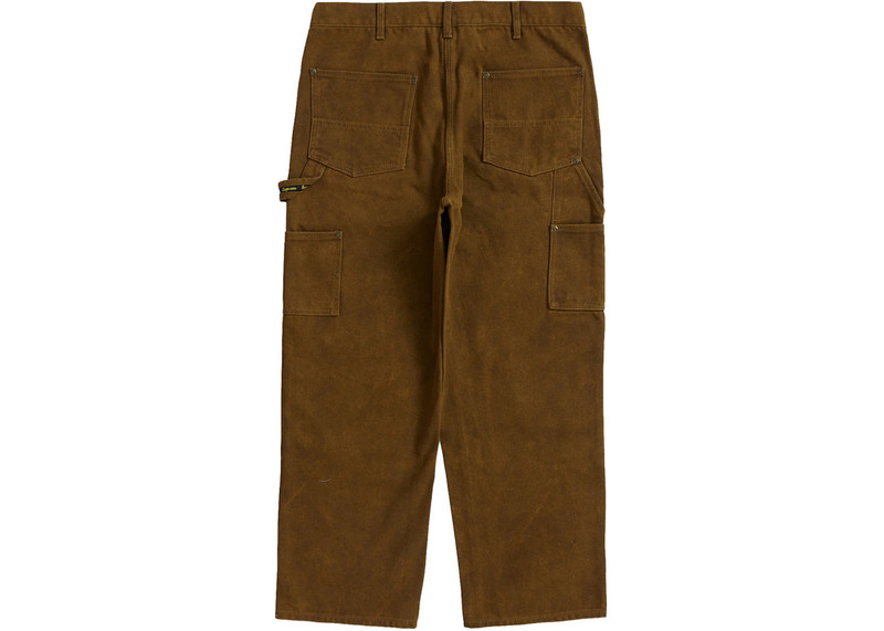 Supreme Supreme Canvas Double Knee Painter Pant Tan outlook