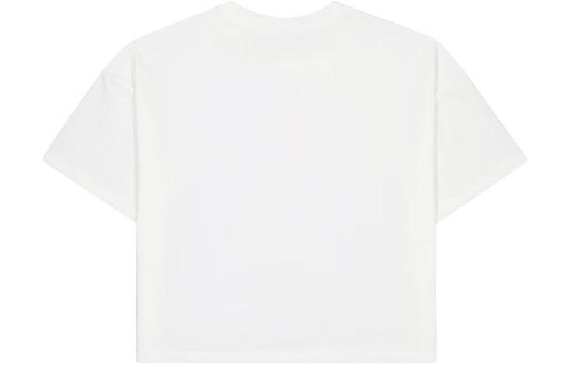 New Balance (WMNS) New Balance Cotton T-Shirt Asia Sizing 'White' AWT31573-SST outlook