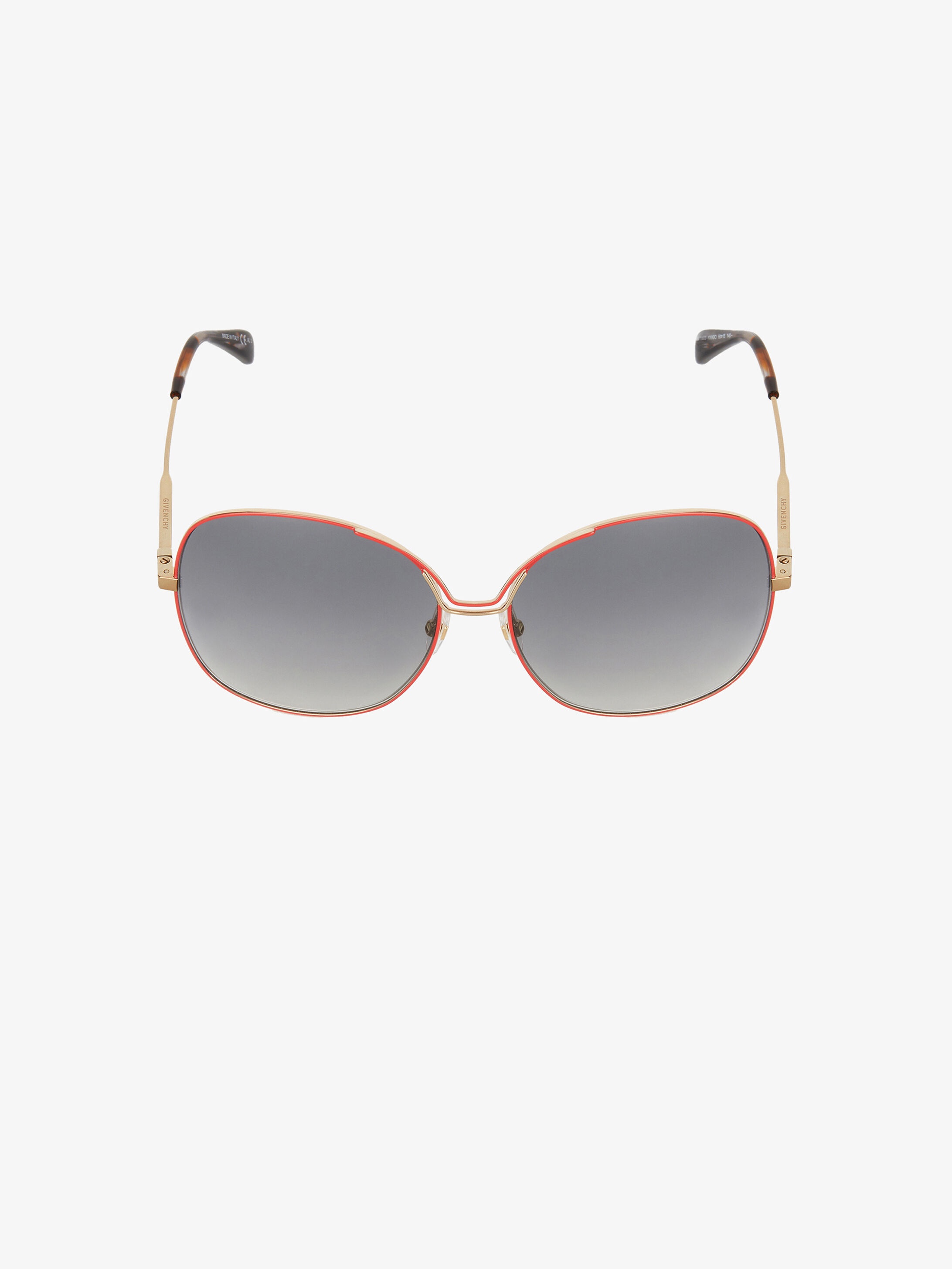 Two tone GV Bow sunglasses in metal - 5