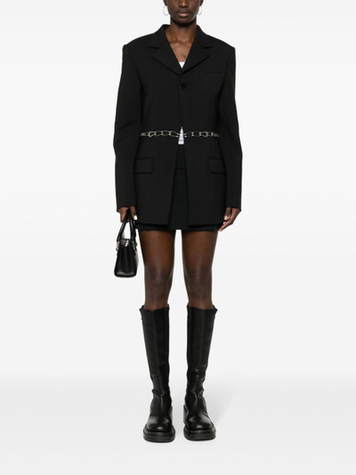 Dion Lee chain-link blazer outlook