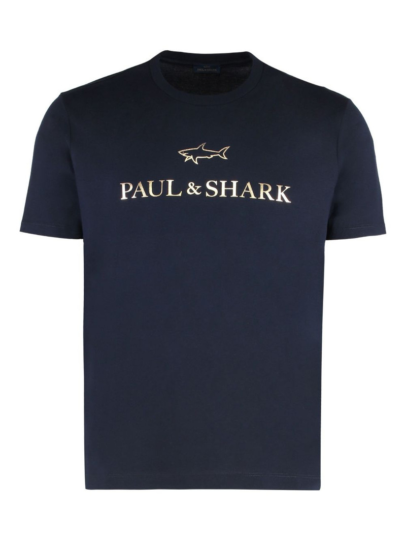 logo-print T-shirt 1